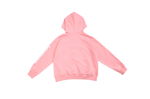 CROPPED HOOD - PINK